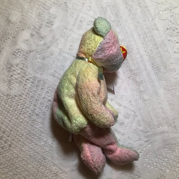 Ty Beanie Baby "Groovy" Pastel Tie Dye Vintage 1999 - Picture 5 of 6